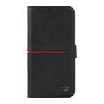 For iPhone 14 Pro Max GEBEI Top-grain Horizontal Flip Leather Phone Case(Black) - Image 2