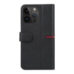 For iPhone 14 Pro Max GEBEI Top-grain Horizontal Flip Leather Phone Case(Black) - Image 3