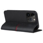 For iPhone 14 Pro Max GEBEI Top-grain Horizontal Flip Leather Phone Case(Black) - Image 5