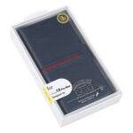 For iPhone 14 Pro Max GEBEI Top-grain Horizontal Flip Leather Phone Case(Blue) - Image 6