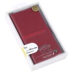 For iPhone 14 Pro Max GEBEI Top-grain Horizontal Flip Leather Phone Case(Wine Red) - Image 6