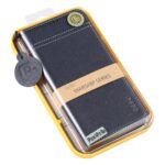 For iPhone 14 Pro Max GEBEI Top-grain Horizontal Flip Leather Phone Case(Blue) - Image 6