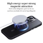 For iPhone 14 Plus 360 Rotating MagSafe Magnetic Skin Feel Phone Case(Purple) - Image 6