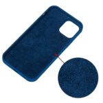 For iPhone 15 Pro Max Solid Color Silicone Phone Case(Cobalt Blue) - Image 3