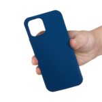 For iPhone 15 Pro Max Solid Color Silicone Phone Case(Cobalt Blue) - Image 4