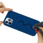 For iPhone 15 Pro Max Solid Color Silicone Phone Case(Cobalt Blue) - Image 5