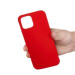 For iPhone 15 Pro Max Solid Color Silicone Phone Case(Red) - Image 4