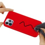 For iPhone 15 Pro Max Solid Color Silicone Phone Case(Red) - Image 5