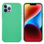 For iPhone 15 Pro Max Solid Color Silicone Phone Case(Green) - Image 2