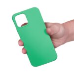 For iPhone 15 Pro Max Solid Color Silicone Phone Case(Green) - Image 4