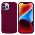 For iPhone 15 Pro Max Solid Color Silicone Phone Case(Violet) - Image 2