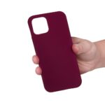 For iPhone 15 Pro Max Solid Color Silicone Phone Case(Violet) - Image 4