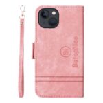 For iPhone 15 BETOPNICE Dual-side Buckle Leather Phone Case(Pink) - Image 3