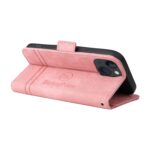For iPhone 15 BETOPNICE Dual-side Buckle Leather Phone Case(Pink) - Image 5