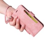 For iPhone 15 BETOPNICE Dual-side Buckle Leather Phone Case(Pink) - Image 6