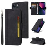 For iPhone 15 BETOPNICE Dual-side Buckle Leather Phone Case(Black)