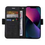 For iPhone 15 BETOPNICE Dual-side Buckle Leather Phone Case(Black) - Image 4