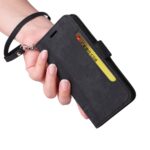 For iPhone 15 BETOPNICE Dual-side Buckle Leather Phone Case(Black) - Image 6