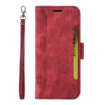 For iPhone 15 BETOPNICE Dual-side Buckle Leather Phone Case(Red) - Image 2