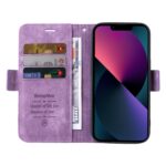 For iPhone 15 BETOPNICE Dual-side Buckle Leather Phone Case(Purple) - Image 4