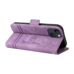 For iPhone 15 BETOPNICE Dual-side Buckle Leather Phone Case(Purple) - Image 5