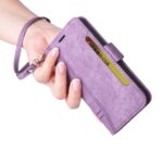 For iPhone 15 BETOPNICE Dual-side Buckle Leather Phone Case(Purple) - Image 6