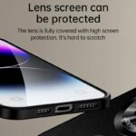 For iPhone 15 SULADA Microfiber Leather MagSafe Magnetic Phone Case(Green) - Image 4