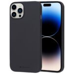 For iPhone 15 Pro GOOSPERY SOFT FEELING Liquid TPU Soft Phone Case(Black)