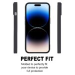 For iPhone 15 Pro GOOSPERY SOFT FEELING Liquid TPU Soft Phone Case(Black) - Image 2