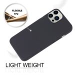 For iPhone 15 Pro GOOSPERY SOFT FEELING Liquid TPU Soft Phone Case(Black) - Image 3