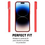For iPhone 15 Pro GOOSPERY SOFT FEELING Liquid TPU Soft Phone Case(Red) - Image 2
