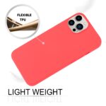 For iPhone 15 Pro GOOSPERY SOFT FEELING Liquid TPU Soft Phone Case(Red) - Image 3
