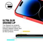 For iPhone 15 Pro GOOSPERY SOFT FEELING Liquid TPU Soft Phone Case(Red) - Image 4