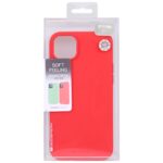 For iPhone 15 Pro GOOSPERY SOFT FEELING Liquid TPU Soft Phone Case(Red) - Image 6