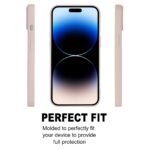 For iPhone 15 Pro GOOSPERY SOFT FEELING Liquid TPU Soft Phone Case(Apricot) - Image 2