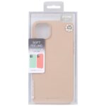 For iPhone 15 Pro GOOSPERY SOFT FEELING Liquid TPU Soft Phone Case(Apricot) - Image 6