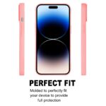For iPhone 15 Pro GOOSPERY SOFT FEELING Liquid TPU Soft Phone Case(Pink) - Image 2