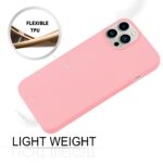 For iPhone 15 Pro GOOSPERY SOFT FEELING Liquid TPU Soft Phone Case(Pink) - Image 3
