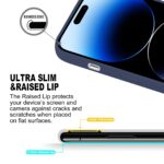 For iPhone 15 Pro GOOSPERY SOFT FEELING Liquid TPU Soft Phone Case(Dark Blue) - Image 4