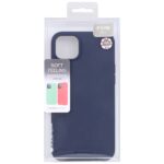 For iPhone 15 Pro GOOSPERY SOFT FEELING Liquid TPU Soft Phone Case(Dark Blue) - Image 6