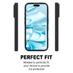 For iPhone 16 Plus GOOSPERY SOFT FEELING Liquid TPU Soft Phone Case(Black) - Image 2