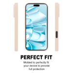 For iPhone 16 Plus GOOSPERY SOFT FEELING Liquid TPU Soft Phone Case(Apricot) - Image 2
