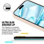 For iPhone 16 Plus GOOSPERY SOFT FEELING Liquid TPU Soft Phone Case(Apricot) - Image 4