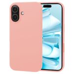 For iPhone 16 Plus GOOSPERY SOFT FEELING Liquid TPU Soft Phone Case(Pink)