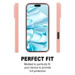 For iPhone 16 Plus GOOSPERY SOFT FEELING Liquid TPU Soft Phone Case(Pink) - Image 2