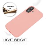 For iPhone 16 Plus GOOSPERY SOFT FEELING Liquid TPU Soft Phone Case(Pink) - Image 3
