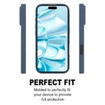 For iPhone 16 Plus GOOSPERY SOFT FEELING Liquid TPU Soft Phone Case(Dark Blue) - Image 2