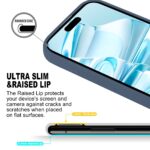 For iPhone 16 Plus GOOSPERY SOFT FEELING Liquid TPU Soft Phone Case(Dark Blue) - Image 4