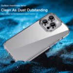 For iPhone 15 Pro iPAKY Hanguang Series Transparent TPU+PC Phone Case(Transparent Black) - Image 6