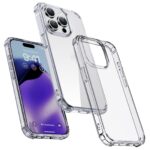 For iPhone 15 iPAKY Crystal Clear Series Shockproof PC + TPU Protective Phone Case(Transparent) - Image 2